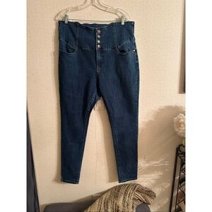 Chic Denim high waisted skinny jeans